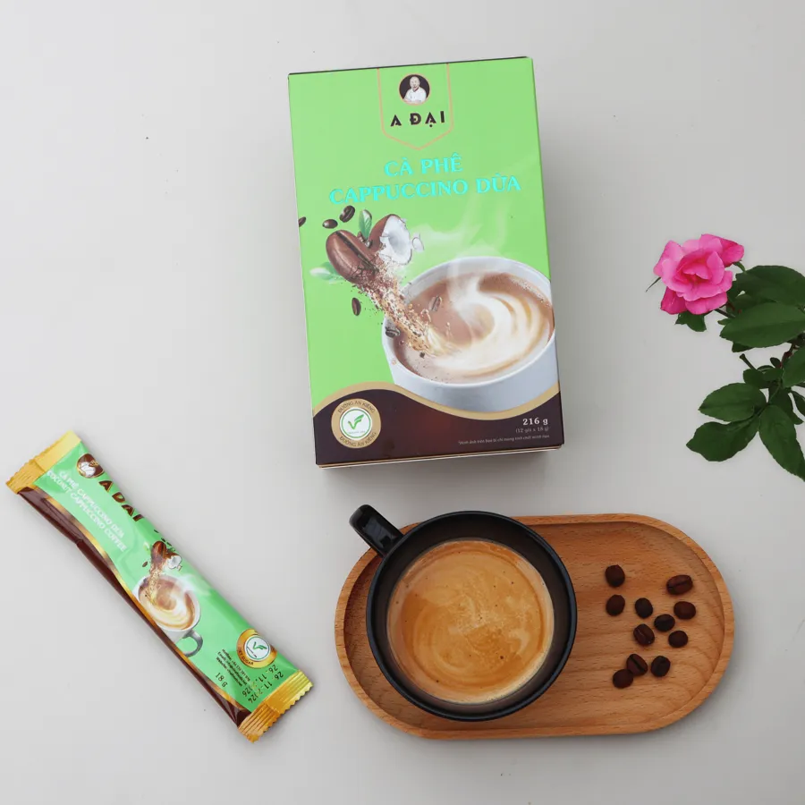 Cà phê Cappuccino Dừa - ảnh 2