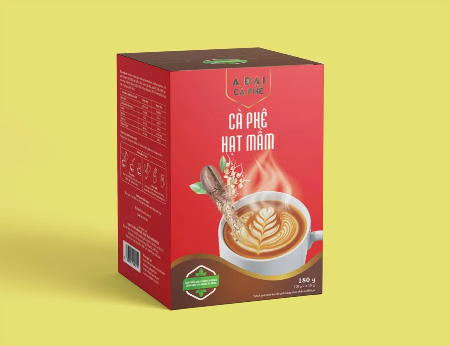 Cà phê Hạt Mầm (Hộp đỏ) - A Đại