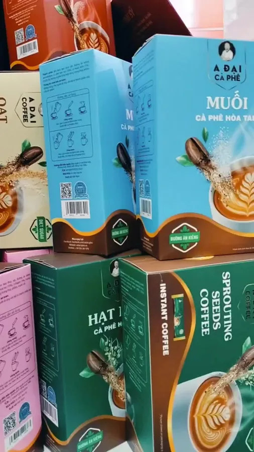Cà phê hòa tan 8in1 (hộp 8 gói) - ảnh 2