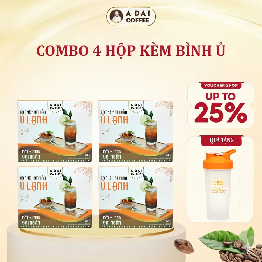Combo 4 hộp cà phê hạt mầm ủ lạnh - ảnh 3